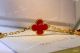 Replica VC&A Vintage Allhambra Pink Onyx Bracelet with 5 motifs (10)_th.jpg